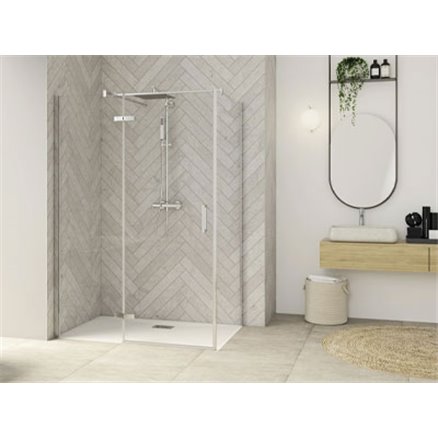 Porte de douche Smart Design P Charnières + F à gauche - Kinedo