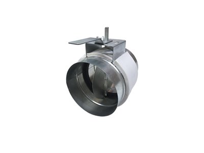Registre manuel acier galvanisé Ø 160 mm REGMOTG160