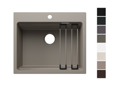 Evier Etagon 6 pour module couleur Gris Rocher 527750