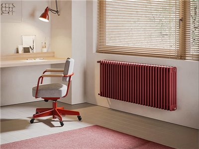 Radiateur eau chaude Tesi 4 2033 Watts Hauteur 750 mm