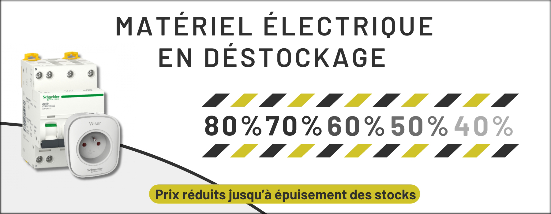 Destockage Matériel électrique