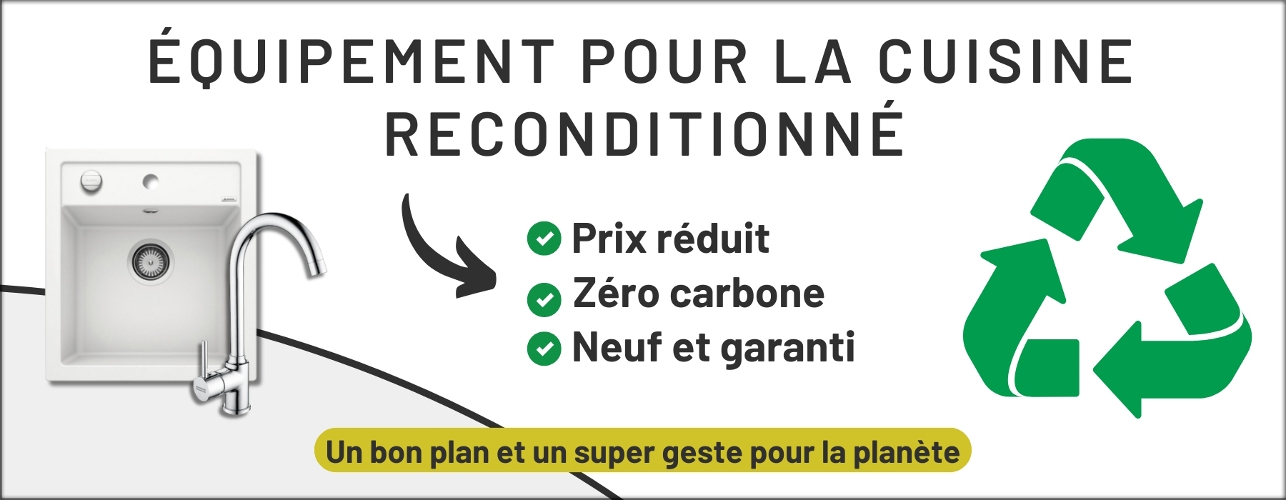 Equipement pour la cuisine reconditionné