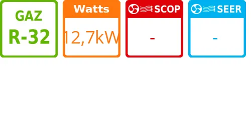 Unité extérieure Primairy 16.5 kWatts - R32 - Hitachi - Réf : RAS-6.0UFESNH1 - Product features image