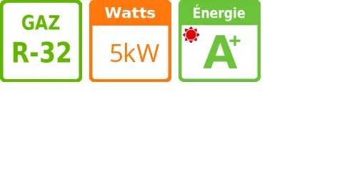 Cassette 4 voies 600 X 600 - 5 kWatts - Toshiba - Réf : RAV-HM561MUT-E - Product features image