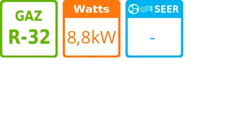 Unité extérieure Aquarea T-CAP All in One ECS Intégrée K 9 kWatts Triphasé R32 - Product features image