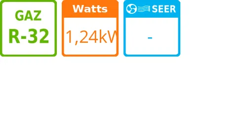 Unité extérieure Versati III Split 14 kWatts Triphasé R32 - Product features image