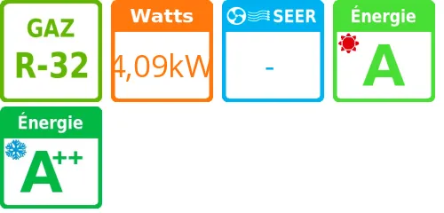 Unité extérieure Versati III Split 6 kWatts Monophasé R32 - Product features image