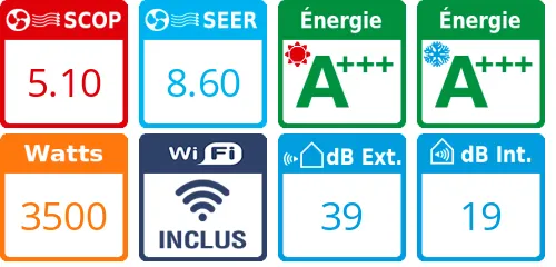 Climatiseur Mural Toshiba Shorai Edge RAS-B13G3KVSGB-E Black - Product features image