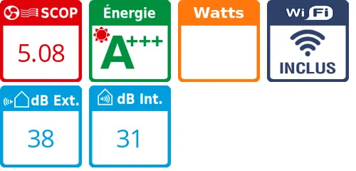 Pompe à chaleur Thermic comfort  Elda 6 kw 200 litres R290 - Product features image