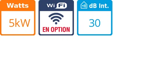 Console Non Carrossée - 5 kWatts - Daikin - Réf : FNA50A9 - Product features image