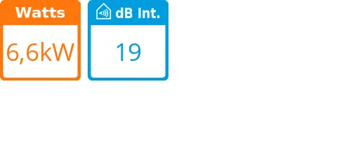 Split mural Artcool Mirror - 6,6 kWatts - LG - Réf : AC24BK.NSK - Product features image